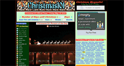 Desktop Screenshot of christmas101.com