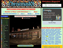 Tablet Screenshot of christmas101.com